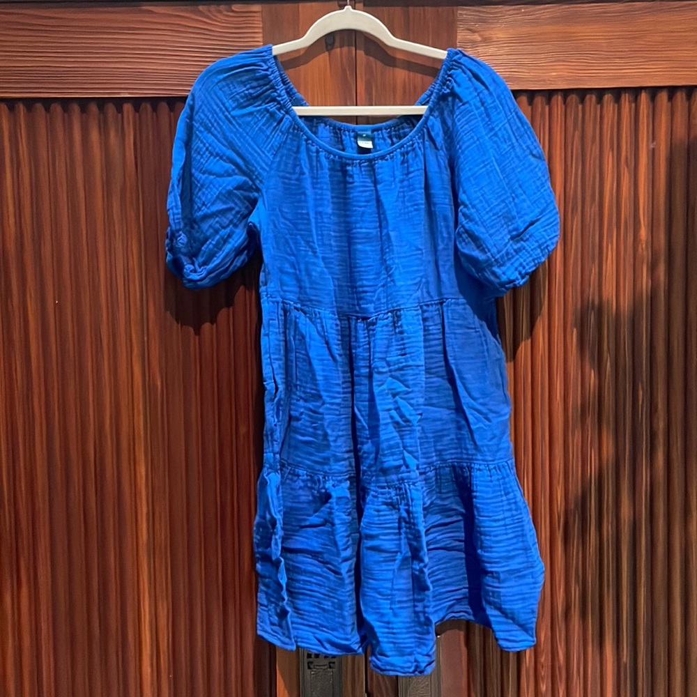 Old navy blue sundress